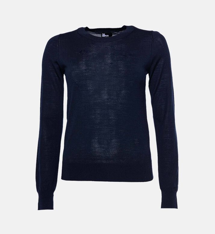 The Kooples Sheer Knit Slim Sweater, Packshot View