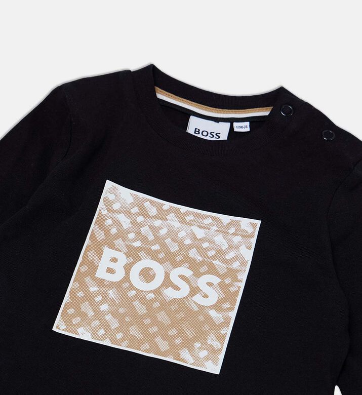 Boss Ts Ls, Black, 6m, Packshot View