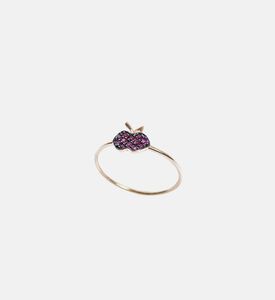 Pink Sapphire 18k Gold Ring Pink Sapphire 18k Gold Ring
