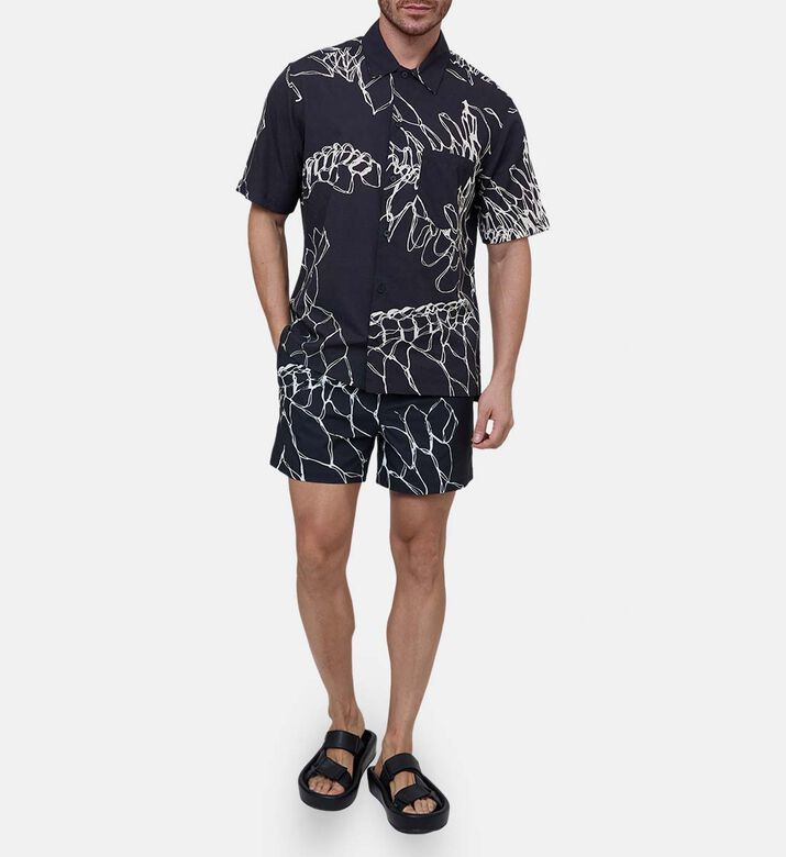 Organic Cotton Printed Short-sleeve T-shirt