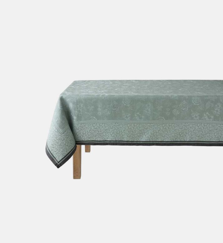 Jacquard Romance Linen Tablecloth, Packshot View