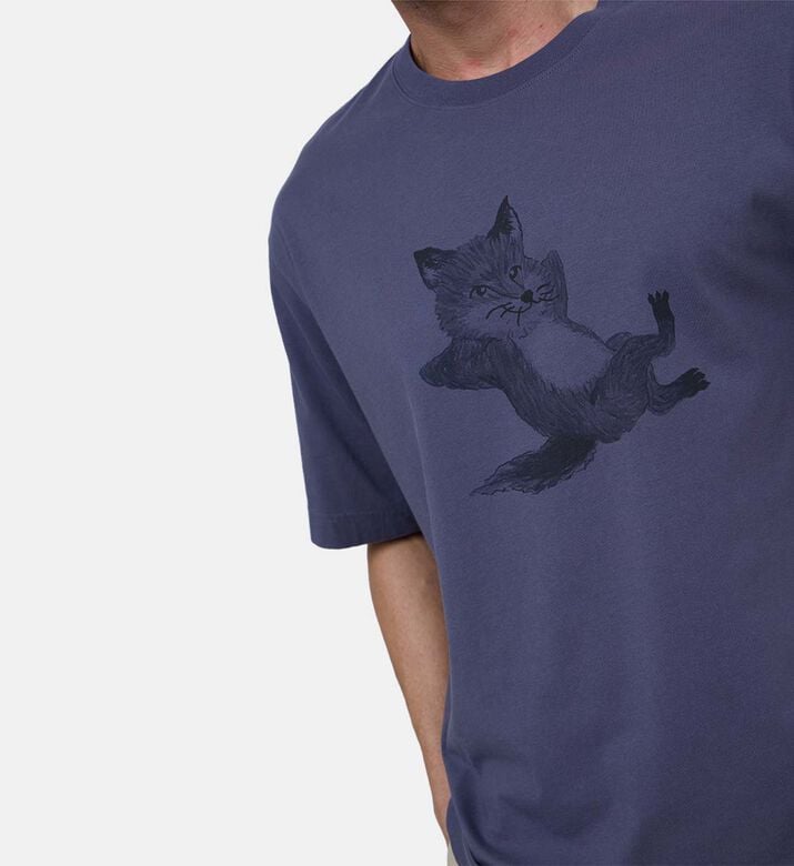 Cotton Chillax-print T-shirt Cotton Chillax-print T-shirt