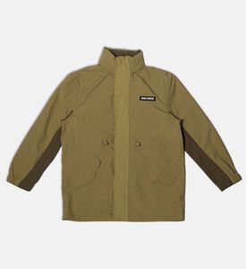 Bobo Choses Logo-patch Adjustable-fit Long-sleeve Parka, Packshot View