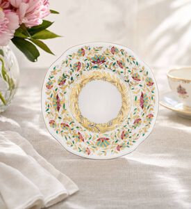 Imperial Katerina Pink Flowers Cake Plate - 18 Cm, Model View