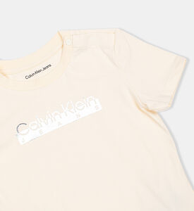 Newborn Logo Cotton-blend T-shirt