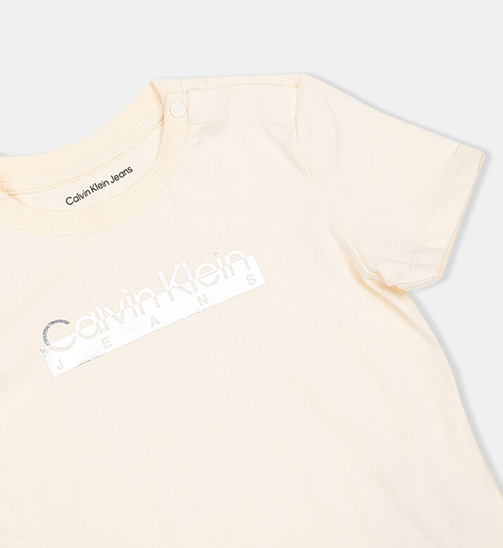 Newborn Logo Cotton-blend T-shirt