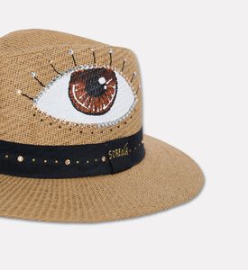 Sorena Hand-painted Evil Eye Hat, Packshot View