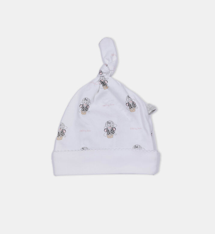 Dolce Elephant-print Tied Hat