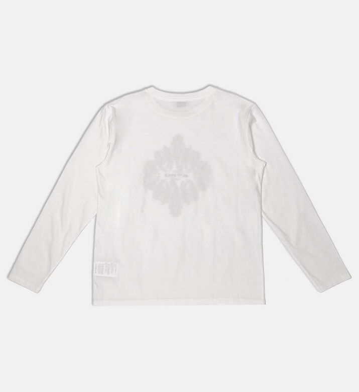 Cotton Paisley-print Long-sleeve Crewneck T-shirt