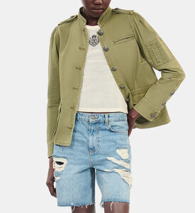 The Kooples Blouson Fit Militaire, Model View