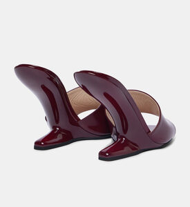 Sabot Open Toe Leather Mules