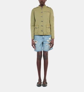 The Kooples Blouson Fit Militaire, Model View