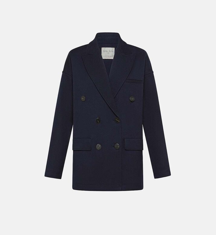 Double-breasted Buttoned Blazer