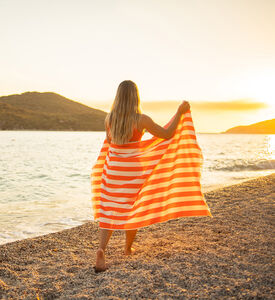 Delmor Stripped Beach Towel