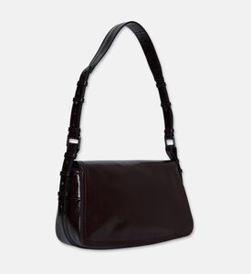 Zadig et Voltaire Metallic Flap Pocket Shoulder Bag, Brown, Packshot View