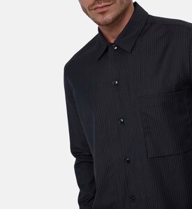 Samsoe Overshirt Sadamon, Model View