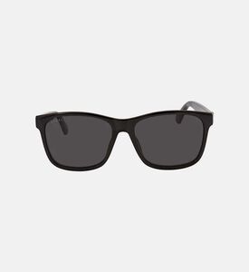 نظارة شمسية بإطار مربع وعدسات داكنة 57