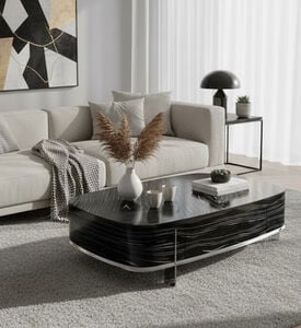 Home Deco and More Saba Sandalwood Veneer Coffee Table, Packshot View