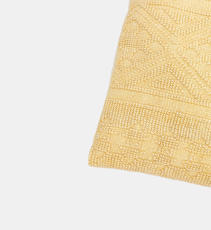 Home Deco and More Plush Knife Edge Cotton Cushion, Packshot View