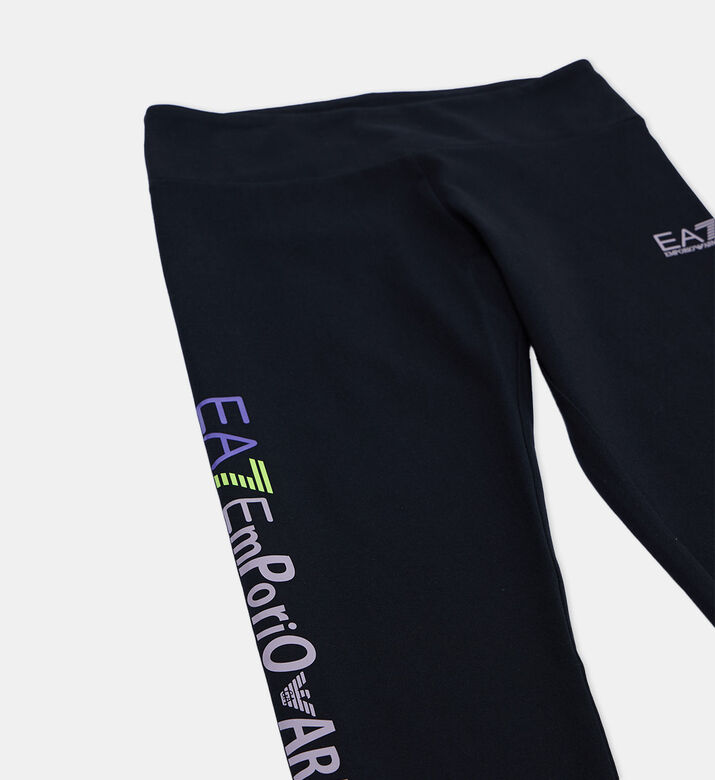 Cotton Jersey Elastic Waistband Leggings