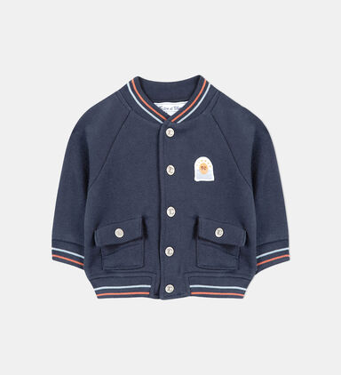 Baby Teddy-cut Fleece Cardigan