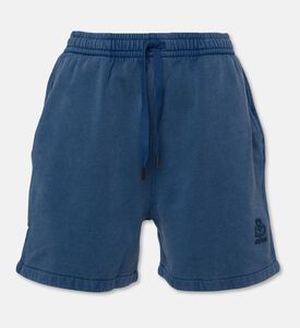 Isabel Marant Cotton Drawstring Shorts, Indigo, 40, Packshot View