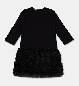 Twinset Three Quarter-sleeve Textured Dress, Packshot View