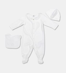 Chloe Footed Sleeper 3-piece Pajama Set, Packshot View