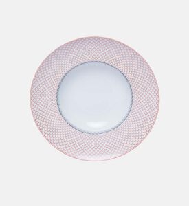 طبق شوربة بورسلين بحواف مايا