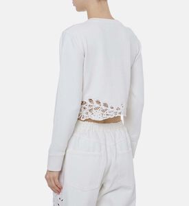 كارديغان طويل الأكمام بإغلاق بأزرار