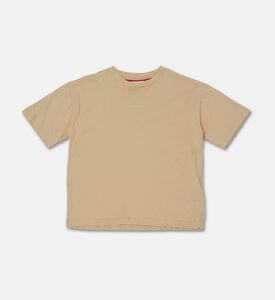 Hugo Cotton Jersey Chest-print Short-sleeve T-shirt, Grey, 6y, Packshot View