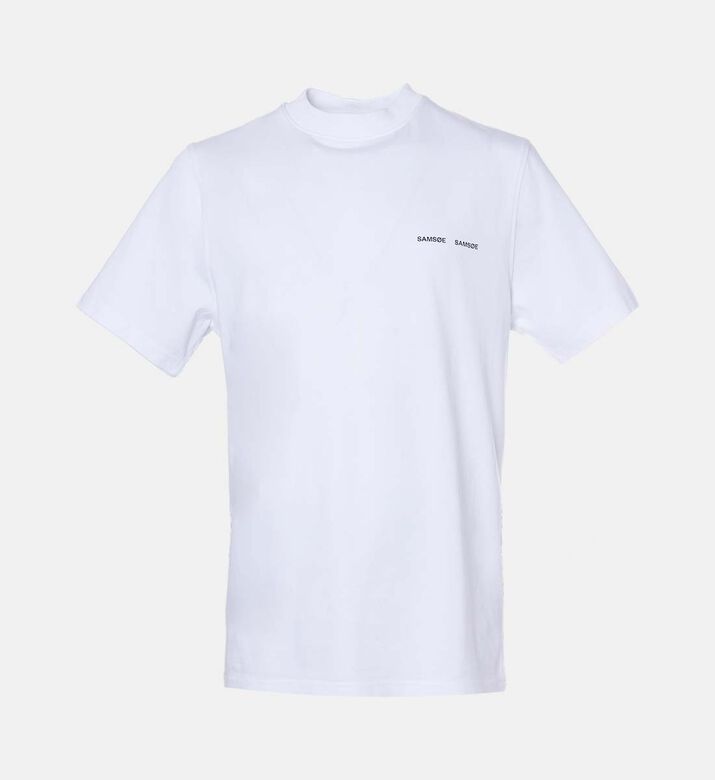 تيشيرت قصير الأكمام قطن عضوي مطبوع