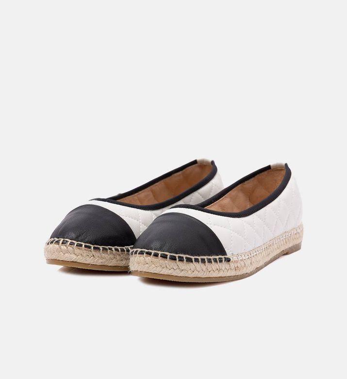 Quilted Round Toe Ballerina