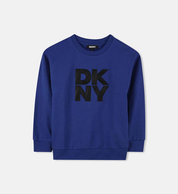 3d Logo-print Long-sleeve Sweatshirt