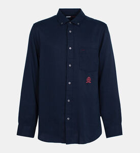 قميص أكسفورد انسيابي بقصة كلاسيكية