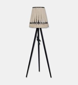 Light and Living Loa Round Drum Floor Lamp, Packshot View