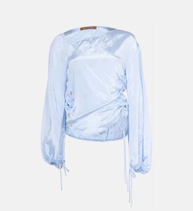 Birdie Asymmetrical Neckline Top