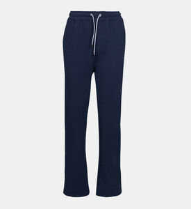 بنطال رياضي صوف بأربطة