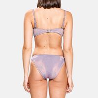 Lilac Fade Ribbed 2-piece Bikini