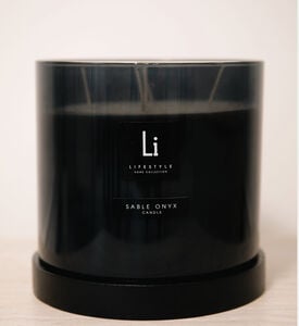 Home Life Style Candle Glass Sable Xxl 3kg, Packshot View