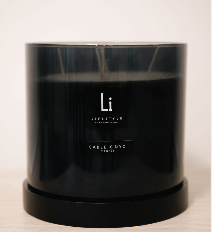 Home Life Style Candle Glass Sable Xxl 3kg, Packshot View
