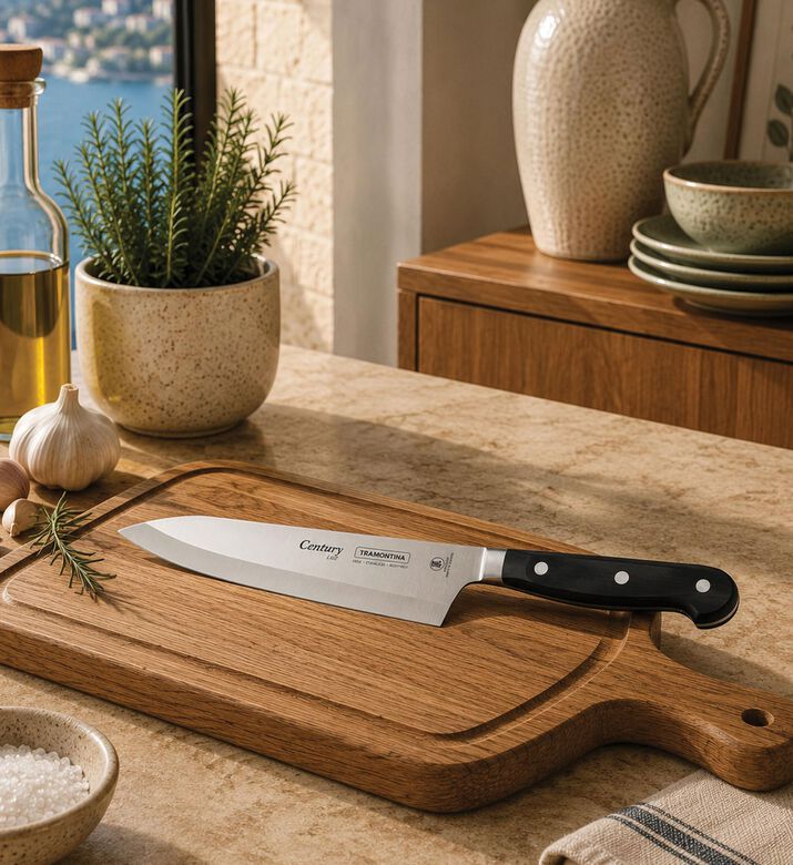 Tramontina Chef Stainless Steel Knife, Packshot View