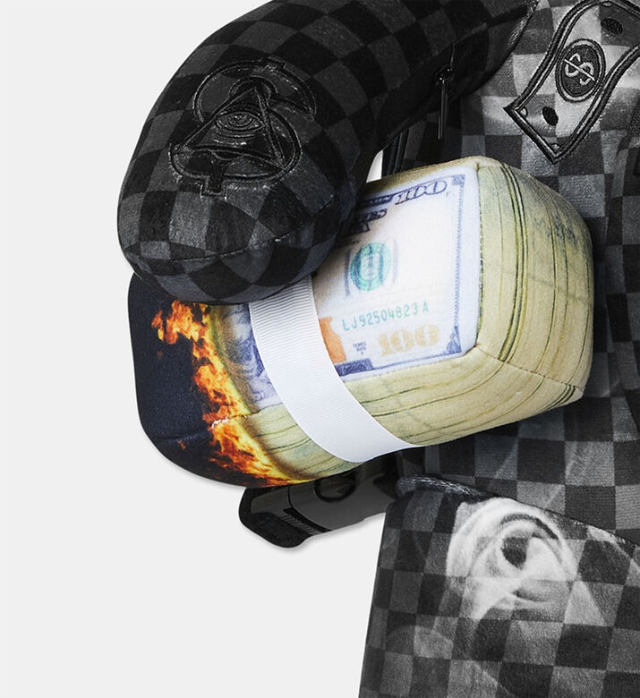 Sprayground Sip N Smoke Money Bear Backpack, Packshot View