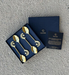 Tohfa Luxe Spoon Dessert Star And Moon S4, Packshot View