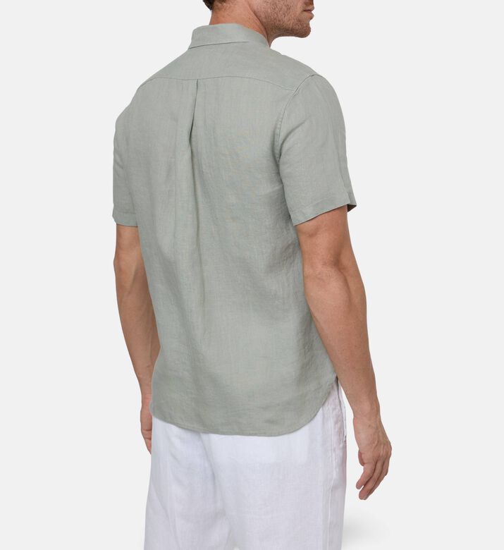 Vince Patch Pocket Button Closure Shirt, Model View