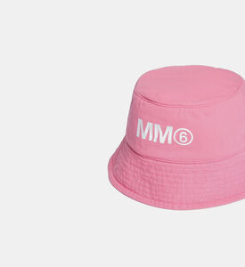 Girl Logo-print Cotton Bucket Hat