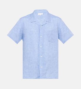 Monaco Linen Short-sleeve Shirt