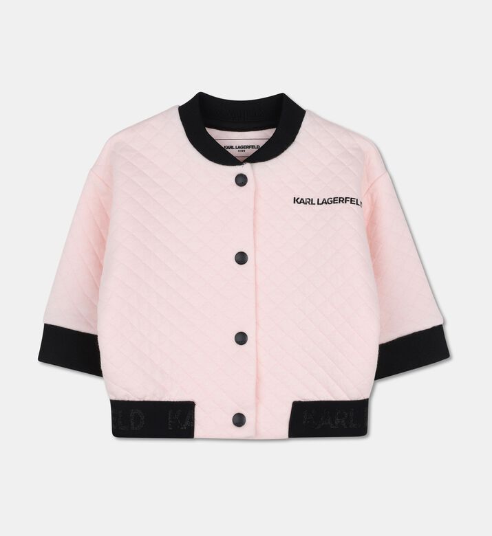 Karl Lagerfeld Quilted Tracksuit Set, Packshot View