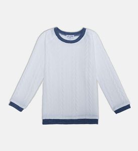 Jules and Juliette Paris Two-tone Long-sleeve Sweater, Packshot View