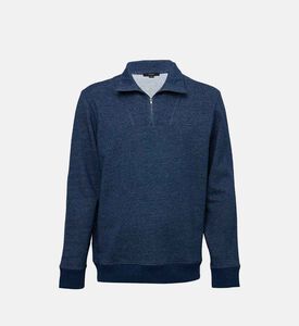 Half-zip Closure Sweatshirt
